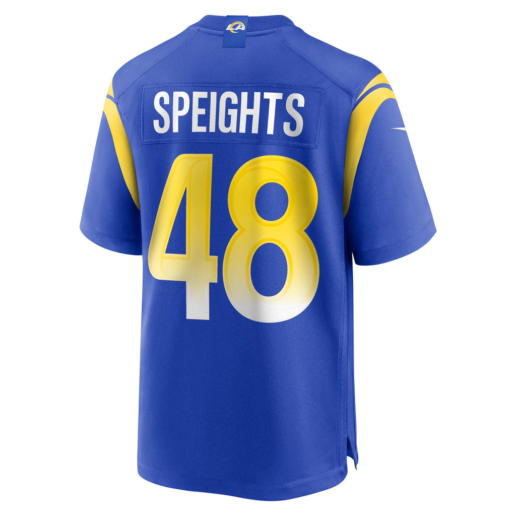 Los Angeles Rams Omar Speights Royal Game Jersey