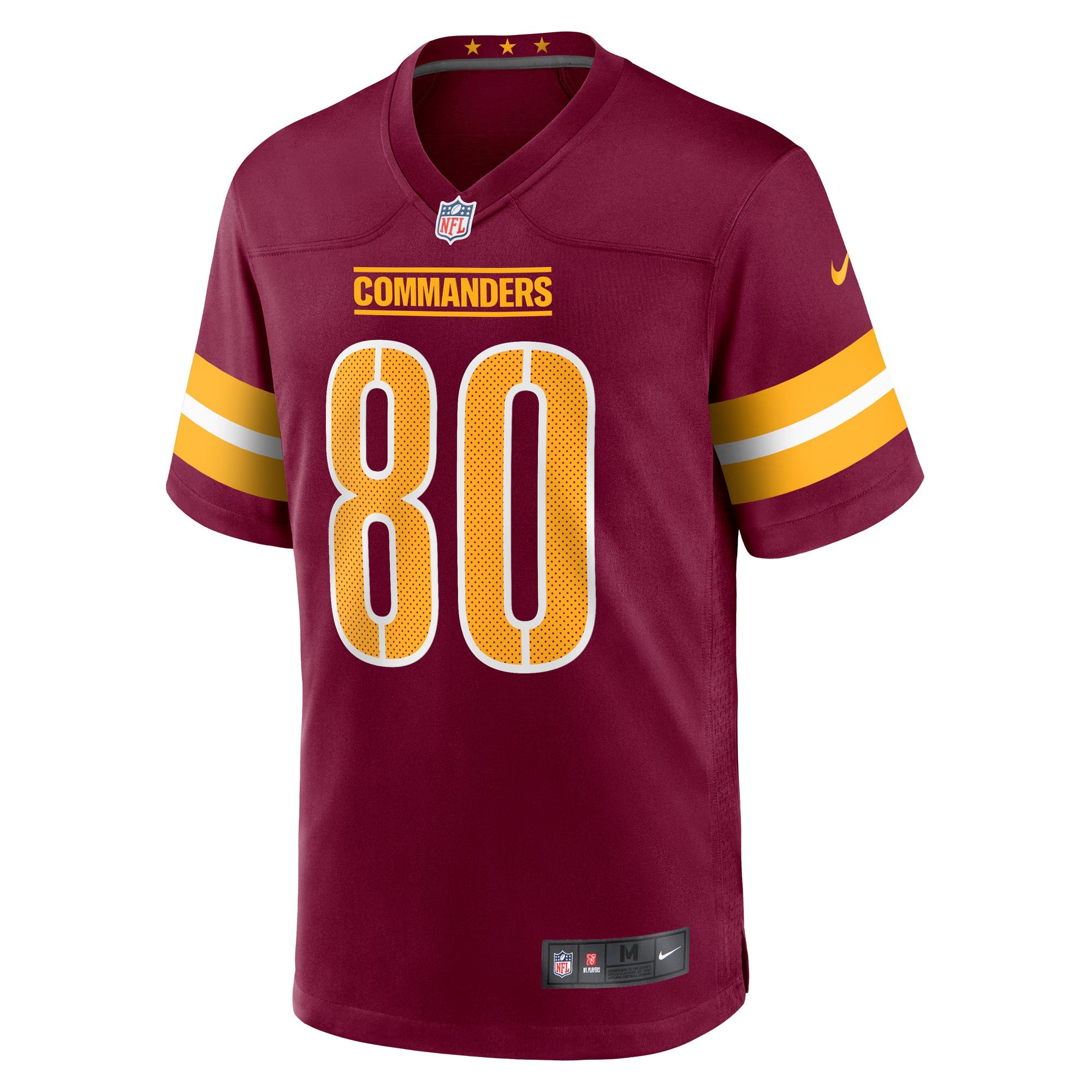 Washington Commanders Curtis Hodges Burgundy Game Player Jersey