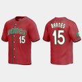 #15 AUSTIN BARNES MEXICO BASEBALL 2023 WORLD BASEBALL CLASSIC REPLICA JERSEYC RED Stitches Baseball Jerseys