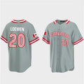 #20 Adam Loewen Canada 2023 World Baseball Classic Jersey C Grey Stitches Baseball Jerseys
