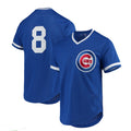Chicago Cubs #8 Andre Dawson Cooperstown Collection Mesh Batting Practice Jersey - Royal Baseball Jerseys