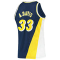 IN.Pacers #33 Antonio Davis 1996-97 Hardwood Classics Swingman Jersey Navy Stitched American Basketball Jersey