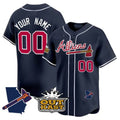 Custom Atlanta Braves Atliens Vapor Premier Limited V2 C All Stitched Baseball Jersey