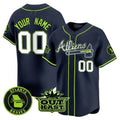 Custom Atlanta Braves Atliens Vapor Premier Limited C All Stitched Baseball Jersey