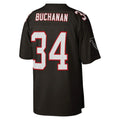 A.Falcons #34 Ray Buchanan Black Retired Player Legacy Replica Jersey Stitched American Football Jerseys