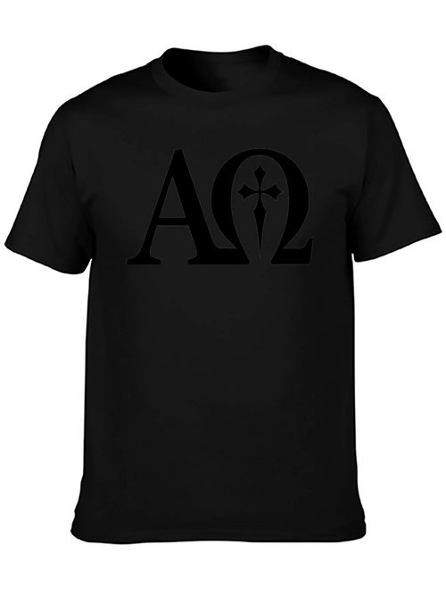 Alpha Omega Cross Graphic T-Shirt