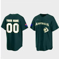 Custom 2023 World Baseball Classic Jersey C Green Stitches Baseball Jerseys