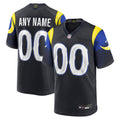 Los Angeles Rams Midnight Blue 2025 Rivalries Collection Custom Game Jersey