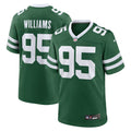 New York Jets Quinnen Williams Legacy Green Game Jersey