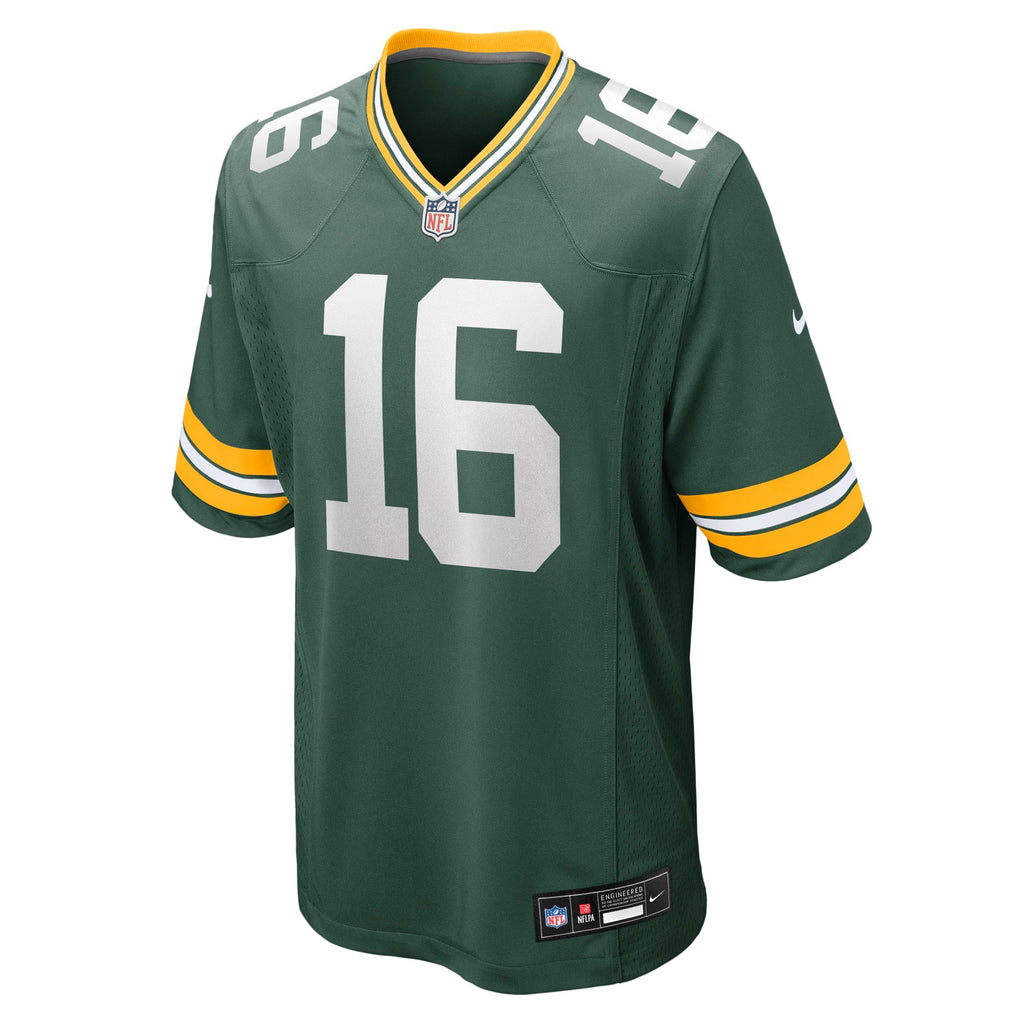 Green Bay Packers Bo Melton Green Team Game Jersey
