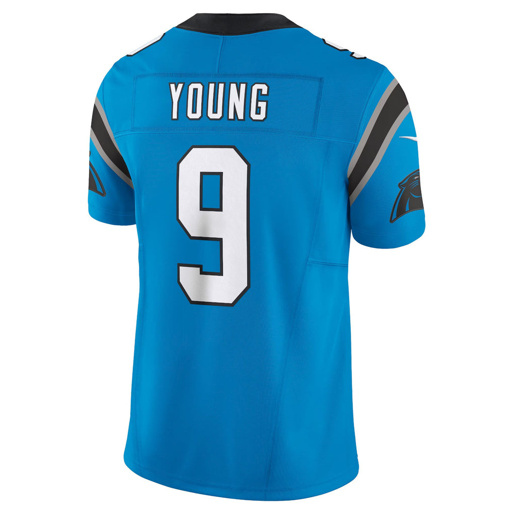 Carolina Panthers Bryce Young Blue Vapor F.U.S.E. Limited Jersey