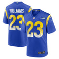 Los Angeles Rams Kyren Williams Royal Game Player Jersey