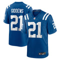 Indianapolis Colts DJ Giddens Royal Team Game Jersey