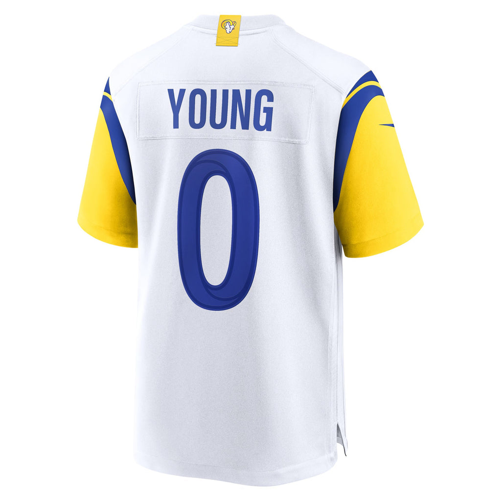 Los Angeles Rams Byron Young White Team Game Jersey