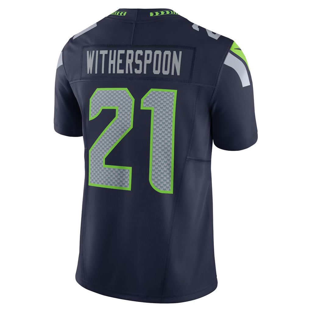 Seattle Seahawks Devon Witherspoon Navy Vapor F.U.S.E. Limited Jersey