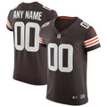 Cleveland Browns Brown Vapor Elite Custom Jersey