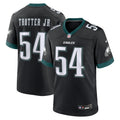 Philadelphia Eagles Jeremiah Trotter Jr. Black Alternate Game Jersey