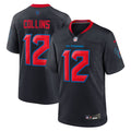 Houston Texans Nico Collins Navy 2nd Alternate Game Jersey