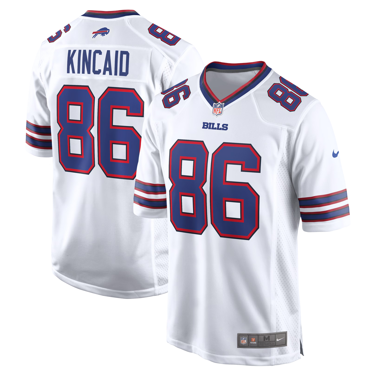 Buffalo Bills Dalton Kincaid White Game Jersey