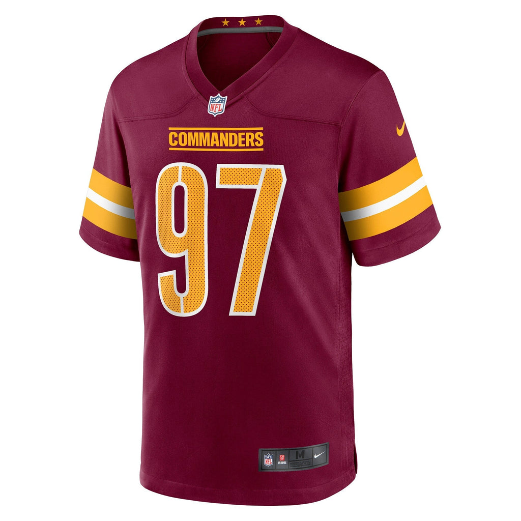 Washington Commanders Efe Obada Burgundy Game Jersey