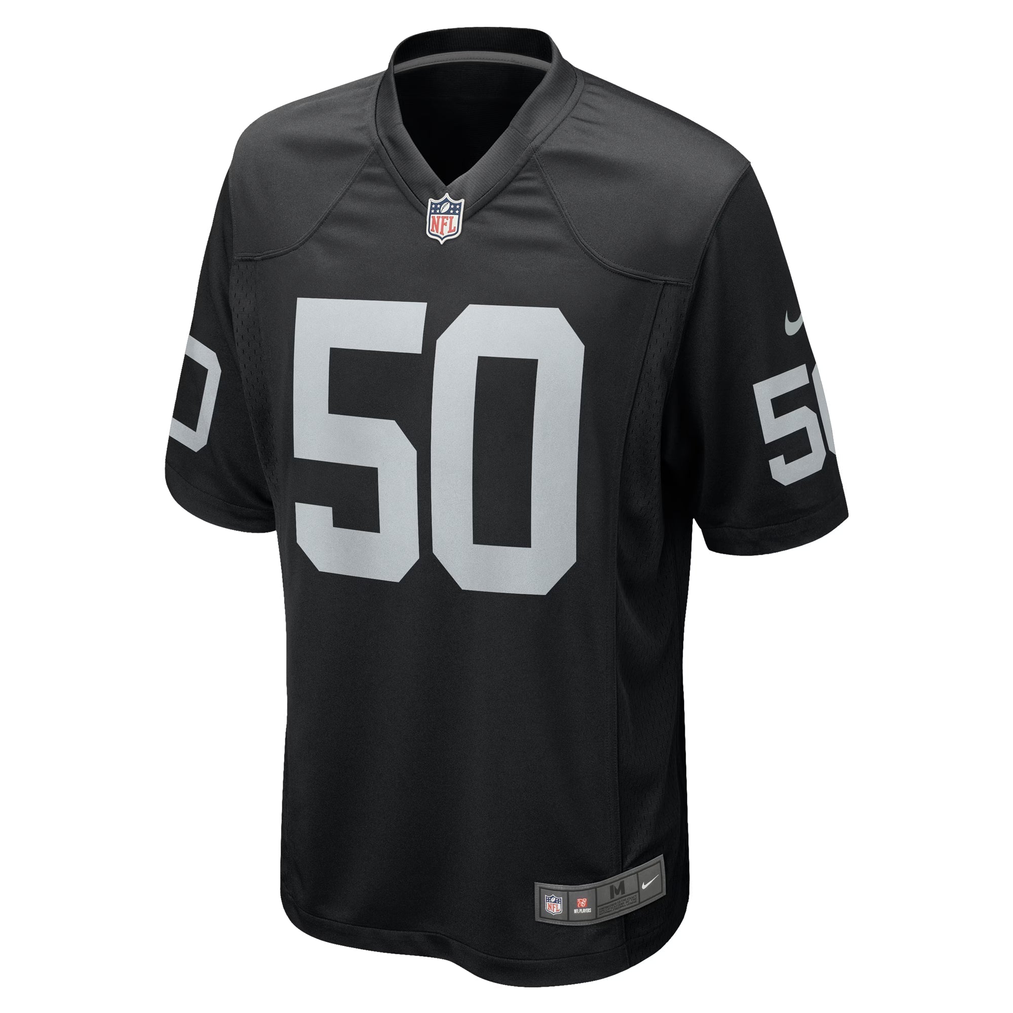 Las Vegas Raiders Jacob Bobenmoyer Black Game Player Jersey