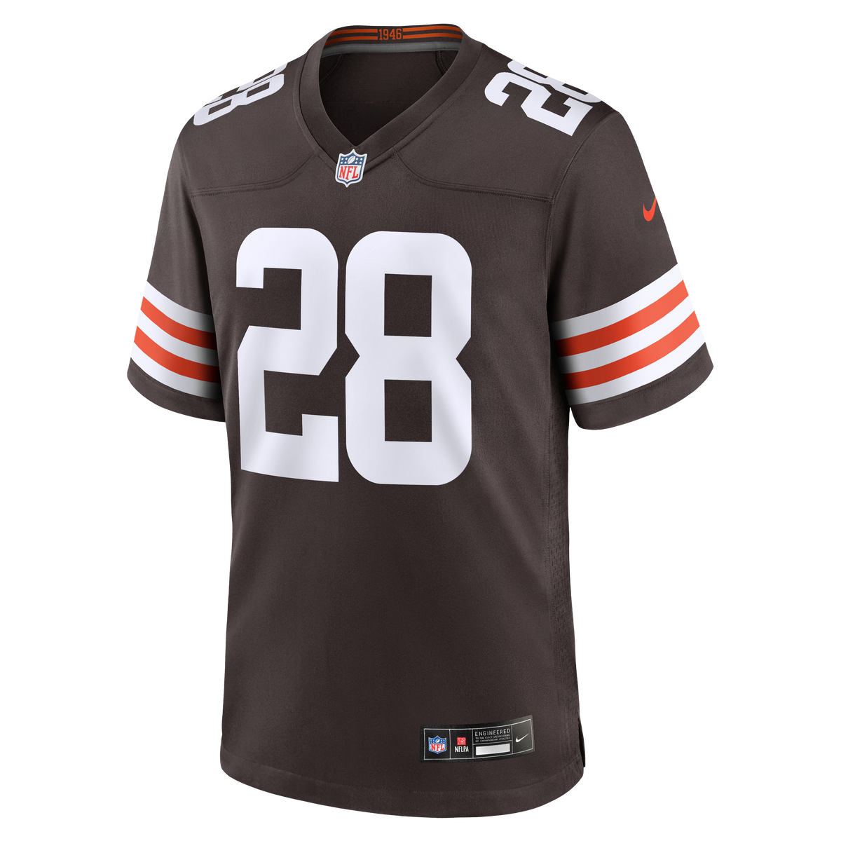 Cleveland Browns Tre Avery Brown Team Game Jersey