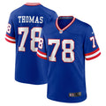 New York Giants Andrew Thomas Royal Alternate Game Jersey
