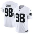 Las Vegas Raiders Maxx Crosby White Vapor F.U.S.E. Limited Jersey