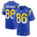 Los Angeles Rams Colby Parkinson Royal Game Jersey