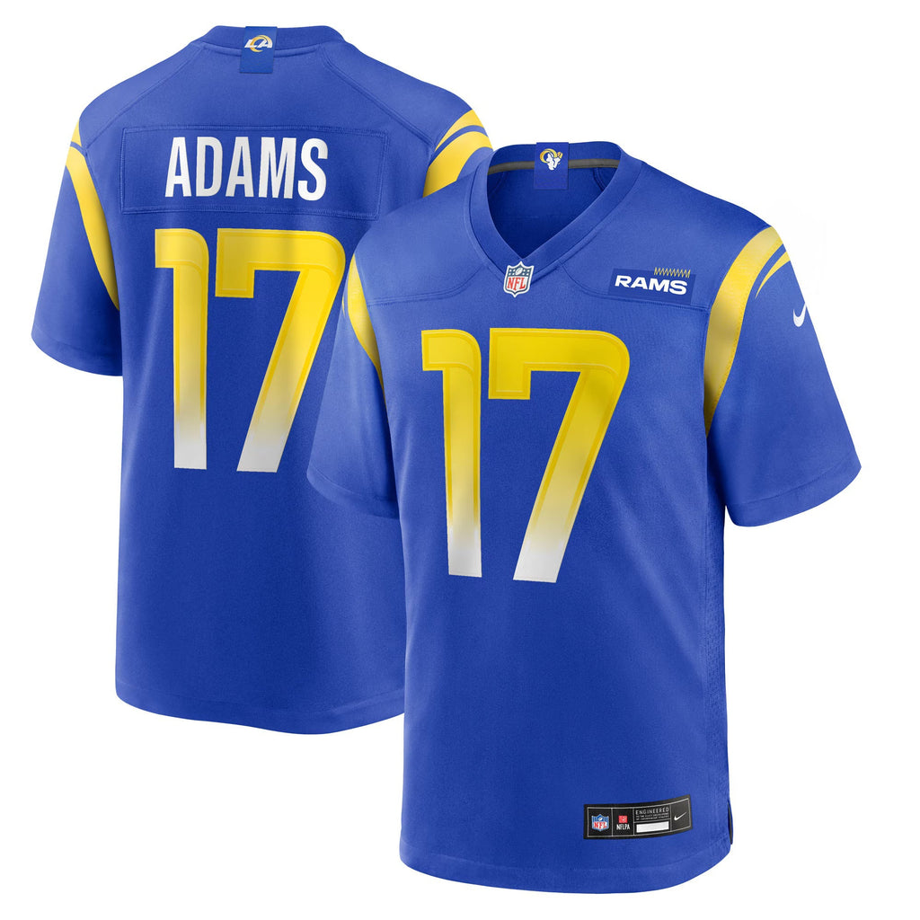 Los Angeles Rams Davante Adams Royal Game Player Jersey