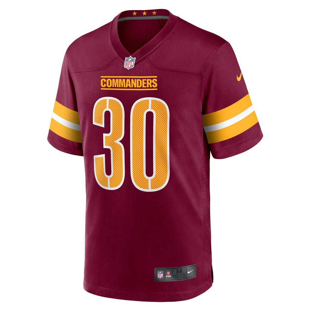 Washington Commanders Austin Ekeler Burgundy Game Jersey