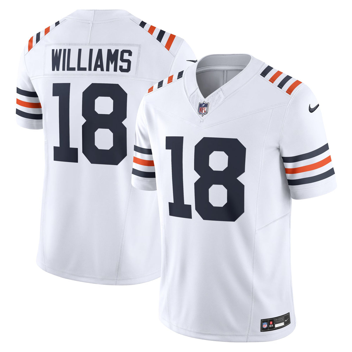 Chicago Bears Caleb Williams White Vapor F.U.S.E. Limited Jersey