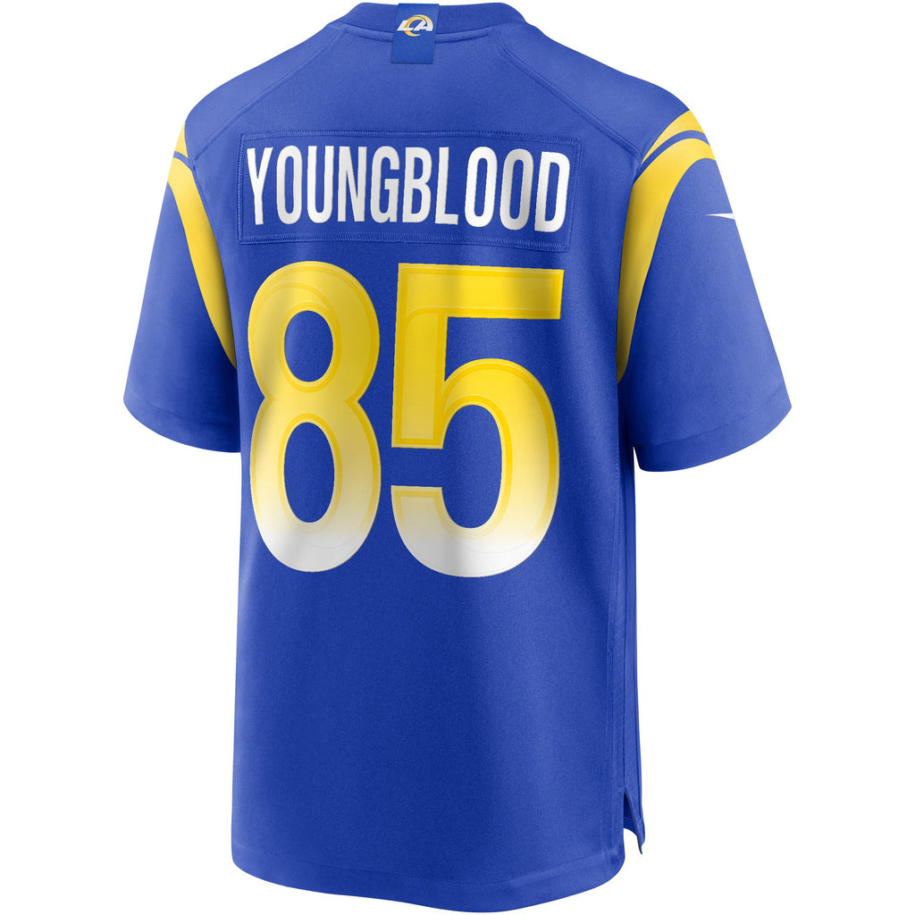 Los Angeles Rams Jack Youngblood Royal Game Retired Player Jersey