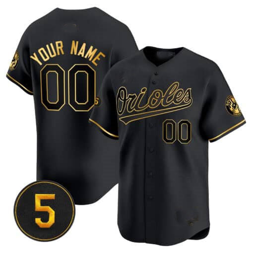 Custom Baltimore Orioles Robinson Patch Vapor Premier Limited C All Stitched Baseball Jersey