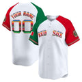 Custom Boston Red Sox Mexico Vapor Premier LimitedC All Stitched Baseball Jersey