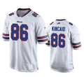 B.Bills #86 Dalton Kincaid Royal 2023 Draft Game Jersey American Stitched Football Jerseys