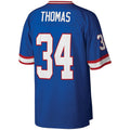 B.Bills #34 Thurman Thomas Royal Legacy Replica Jersey American Stitched Football Jerseys