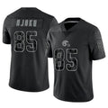 C.Browns #85 David Njoku Player Black RFLCTV Limited Football Jerseys