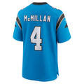 C.Panthers #4 Tetairoa McMillan Blue Alternate Game Stitched American Football Jerseys