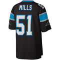 C.Panthers #51 Sam Mills Black Player Legacy Replica Jersey Stitched American Football Jerseys