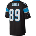C.Panthers #89 Steve Smith Sr Black Legacy Replica Player Stitched Football Jerseys