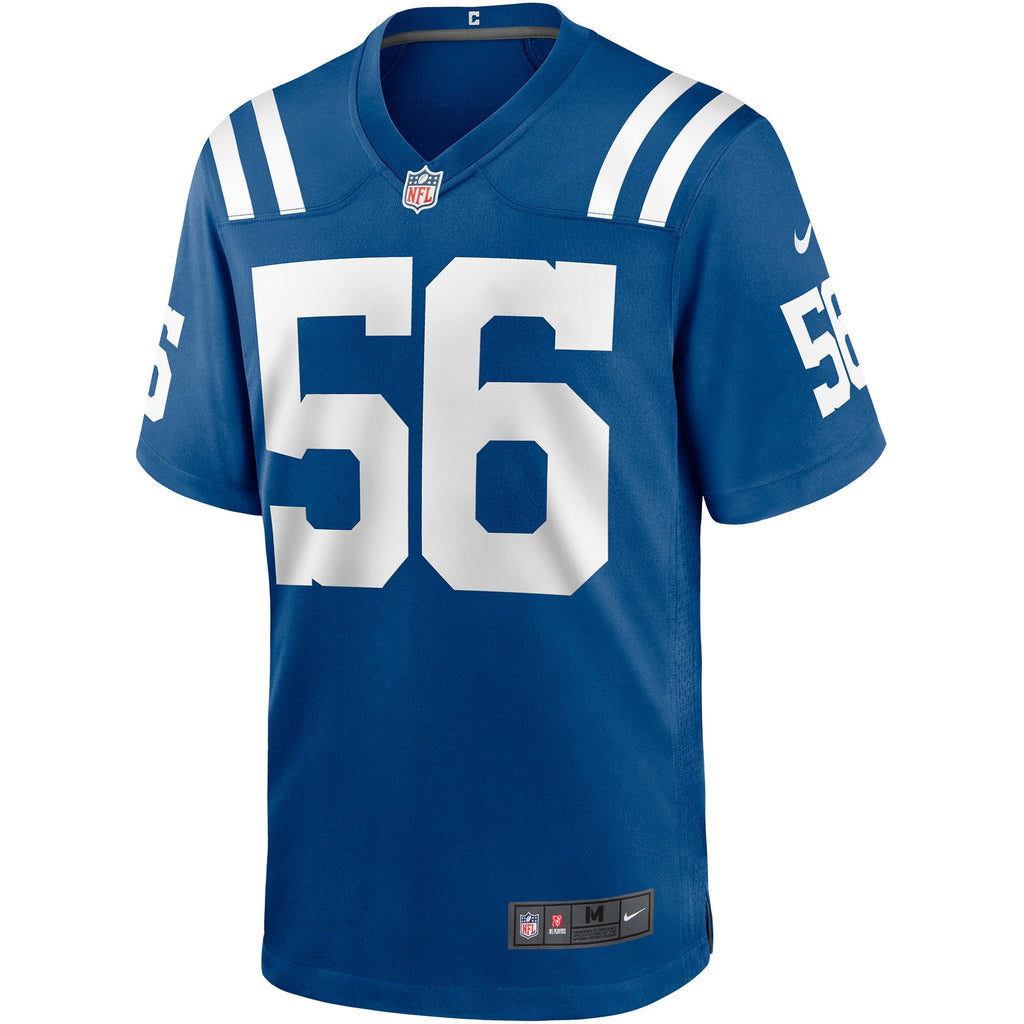 Indianapolis Colts Quenton Nelson Royal Game Player Jersey
