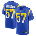 Los Angeles Rams Ty Hamilton Royal Team Game Jersey