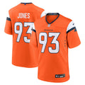 Denver Broncos D.J. Jones Orange Team Game Jersey