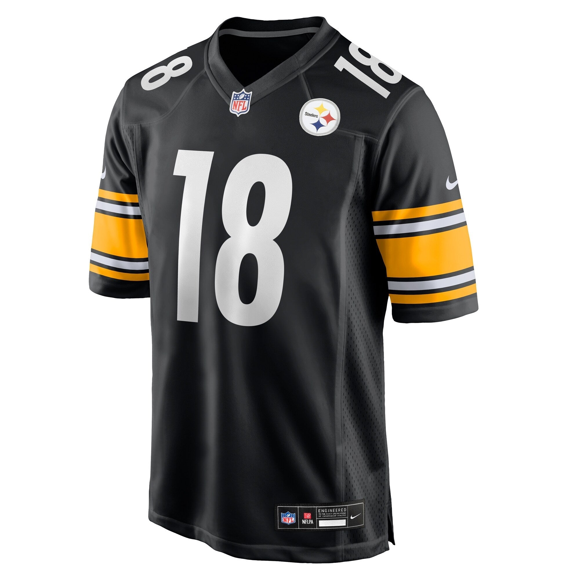 Pittsburgh Steelers Will Howard Black Team Game Jersey