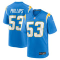 Los Angeles Chargers Del'Shawn Phillips Powder Blue Team Game Jersey