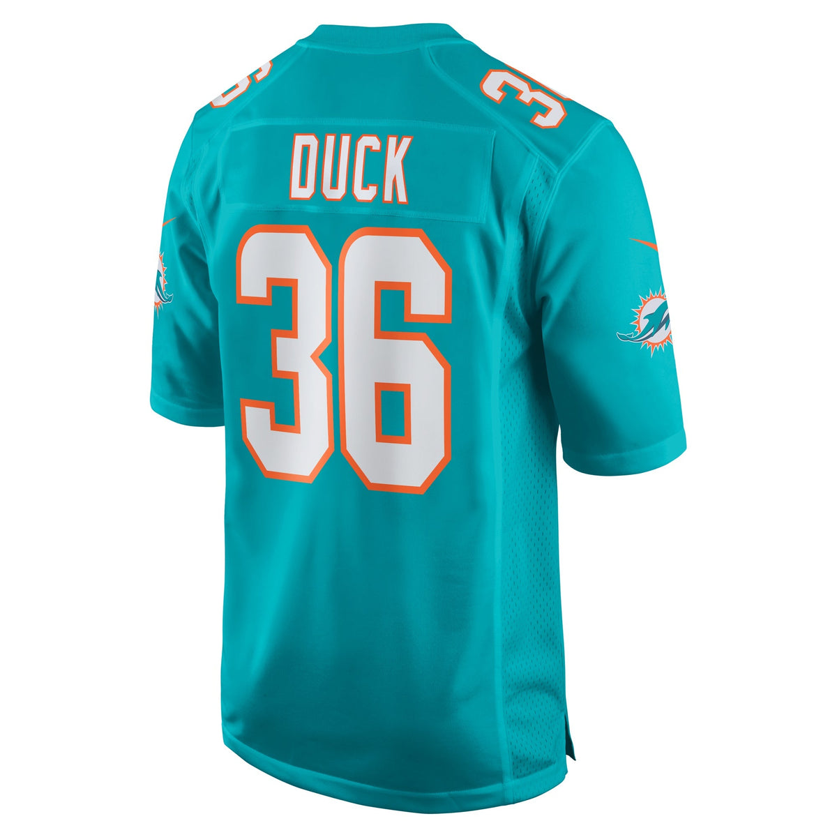 Miami Dolphins Storm Duck Aqua Game Jersey