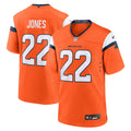 Denver Broncos Brandon Jones Orange Team Game Jersey
