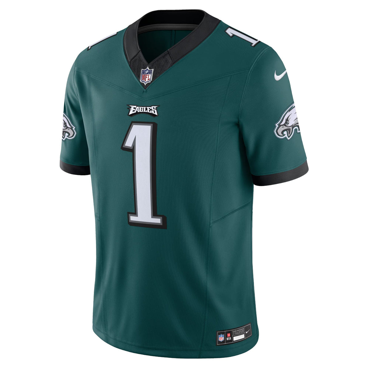 Philadelphia Eagles Jalen Hurts Green Vapor F.U.S.E. Limited Jersey