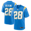Los Angeles Chargers Hassan Haskins Powder Blue Team Game Jersey